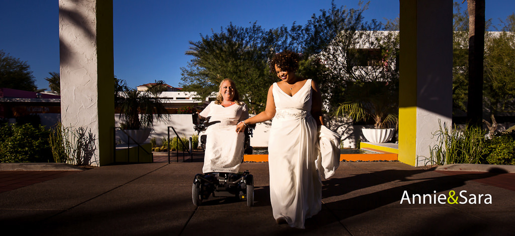You are currently viewing Annie & Sara – wedding at The Saguaro